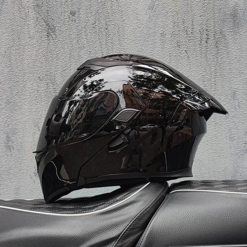 Motorcycle helmets Double Visors Modular Flip Up helmet DOT