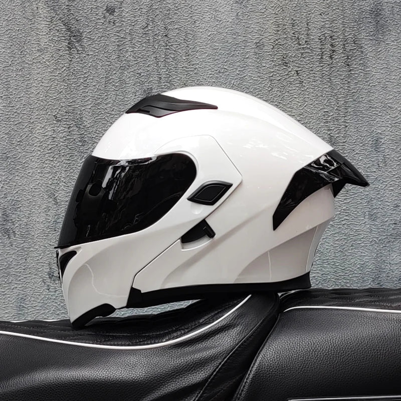Motorcycle helmets Double Visors Modular Flip Up helmet DOT