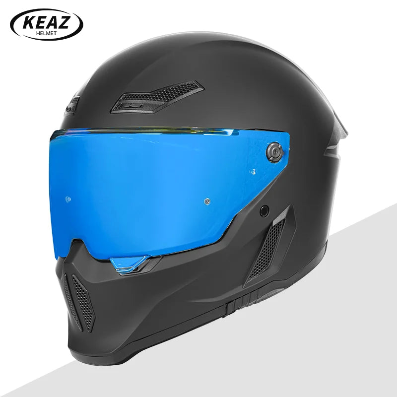Men's Motorcycle Full Face Helmets Women's Bike Racing, Street Bike Riding All-Season Full-Coverage Safety Helmets