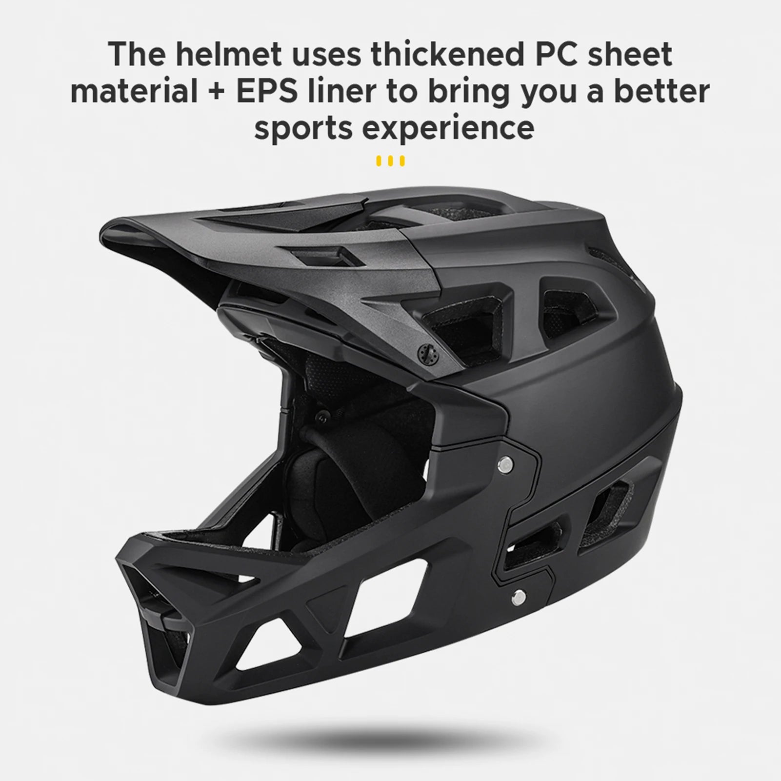 Full Face Mountain Bike Helmet Adult Racing Downhill MTB Helmet for Men/Women Adult Mountain Bike Helmet with Visor Over 31Vents