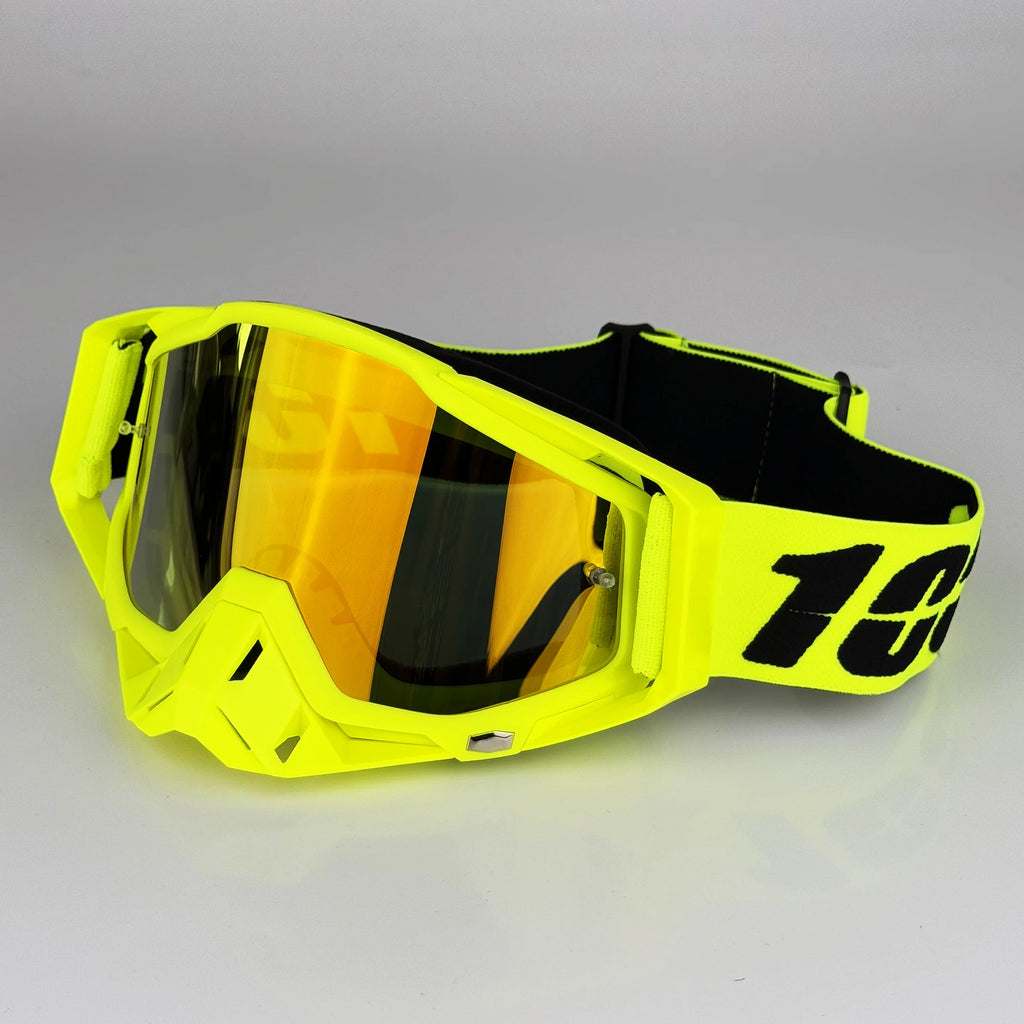 MX Motocross Goggles - Windproof, Anti-Fog for Dirt Bike, ATV, Snow & Off-Road Riding - Men's Sports Eyewear