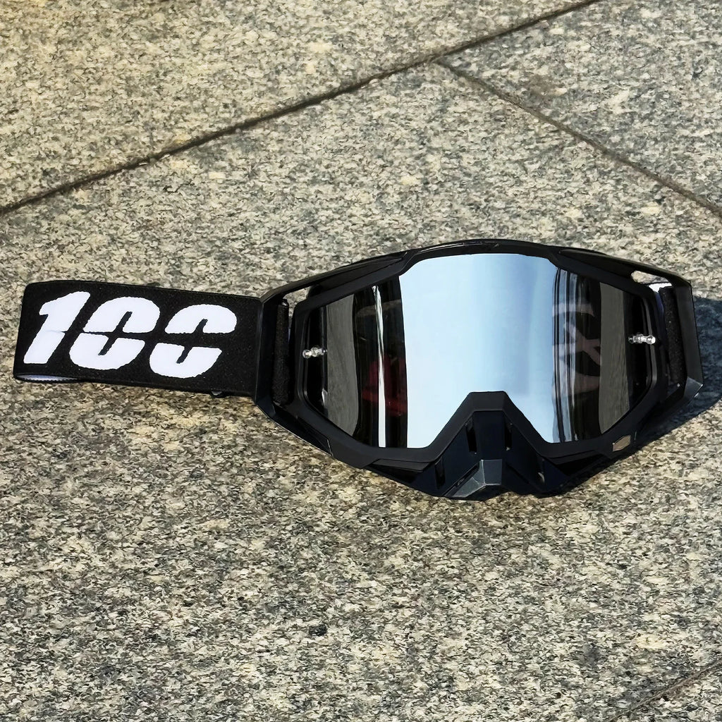 MX Motocross Goggles - Windproof, Anti-Fog for Dirt Bike, ATV, Snow & Off-Road Riding - Men's Sports Eyewear
