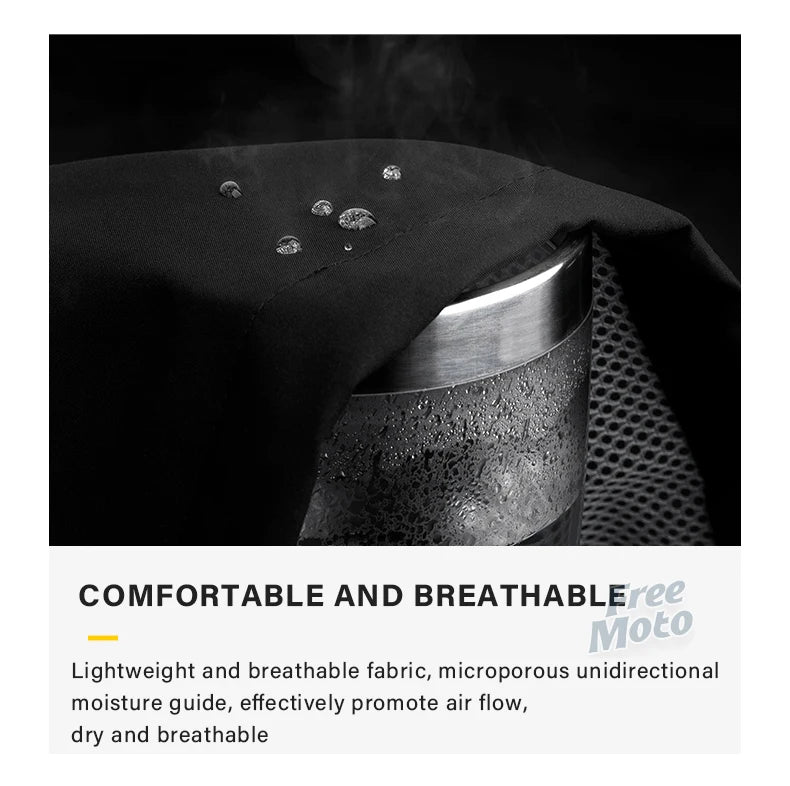 SULAITE Motorcycle Rain Suit Men Women Rain Gear Waterproof Protective Rain Coat with Pants 2 Pieces Breathable Outdoor