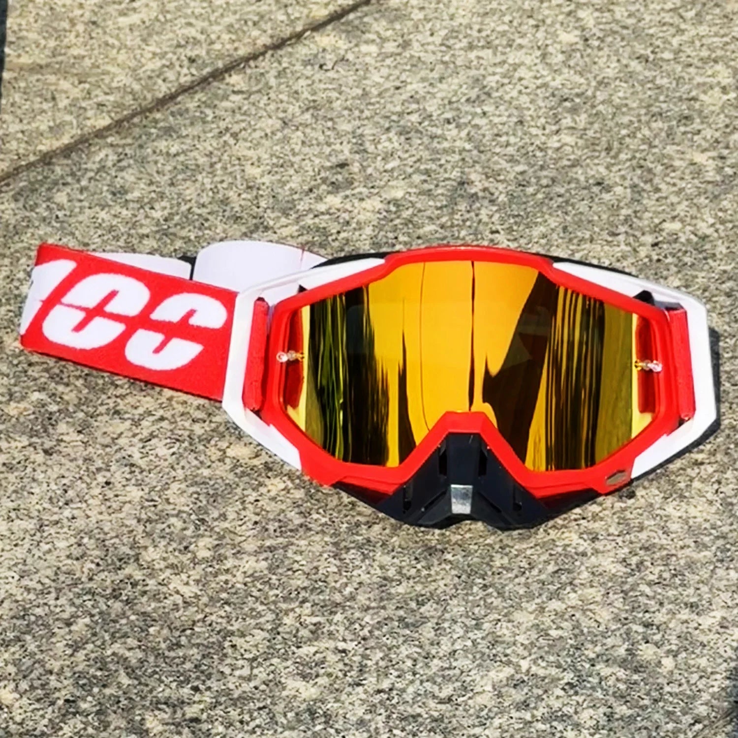 MX Motocross Goggles - Windproof, Anti-Fog for Dirt Bike, ATV, Snow & Off-Road Riding - Men's Sports Eyewear
