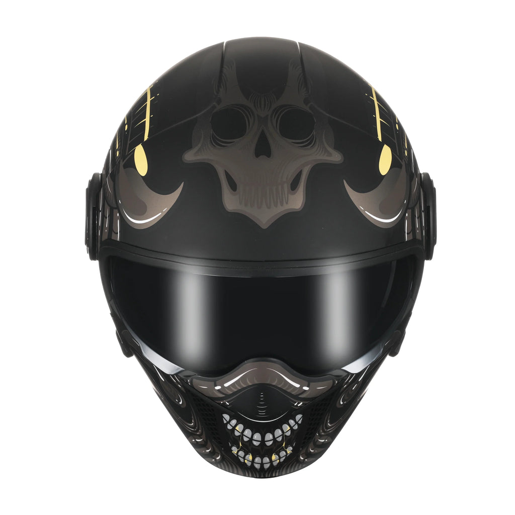 Modular Motorcycle Helmet Full Face Open Face Retro Helmets DOT ECE APPROVED CYRIL OP12A Capacete De Moto Masculino