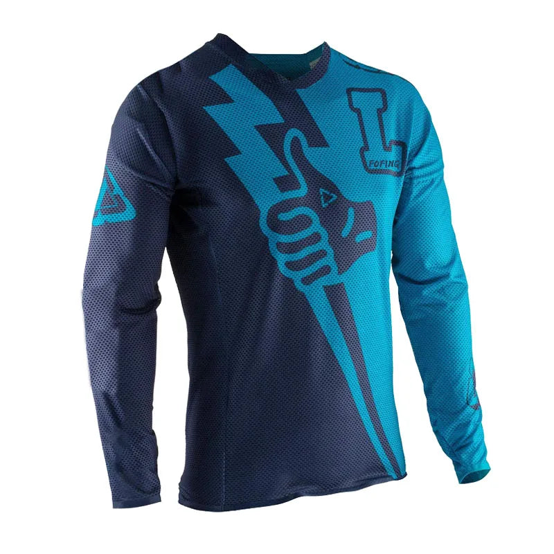 2025 New Cycling Jersey Quick-Dry BMX ATV MTB Cycling T-shirt Mountain Bike Road Bicycle Motorcycle T-Shirt  Motorcycles Kleding