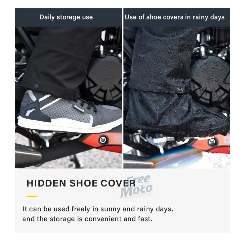 SULAITE Motorcycle Rain Suit Men Women Rain Gear Waterproof Protective Rain Coat with Pants 2 Pieces Breathable Outdoor