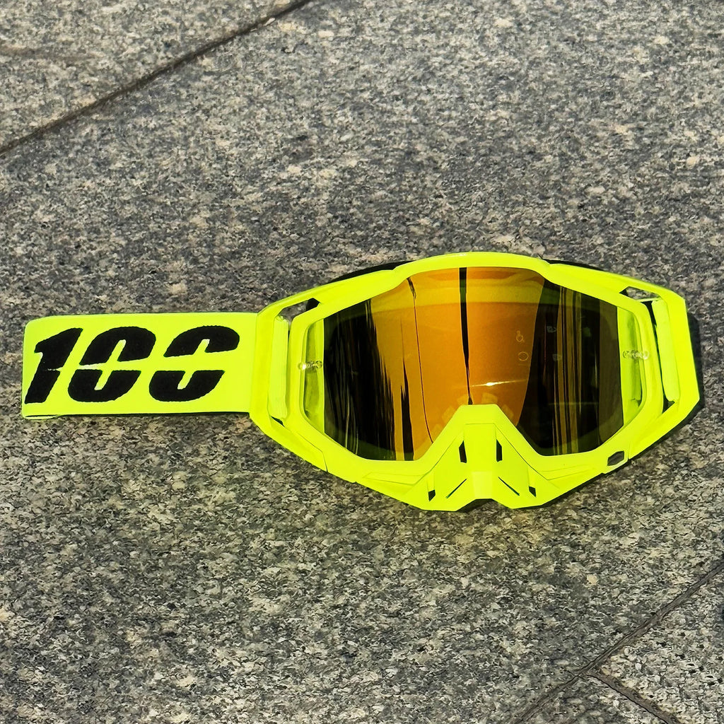 MX Motocross Goggles - Windproof, Anti-Fog for Dirt Bike, ATV, Snow & Off-Road Riding - Men's Sports Eyewear