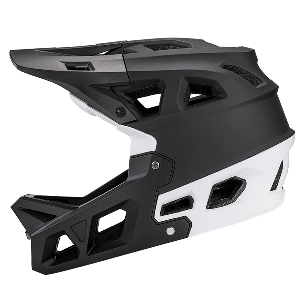 Full Face Mountain Bike Helmet Adult Racing Downhill MTB Helmet for Men/Women Adult Mountain Bike Helmet with Visor Over 31Vents